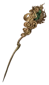 Phantom Blade Zero Golden Cloud-Moon Hairpin