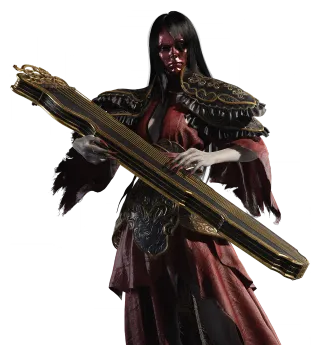 Phantom Blade Zero boss Yan Qiansui, the Zither Maiden