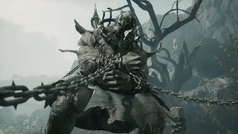 Phantom Blade Zero boss Peng Meng, the Axemaster