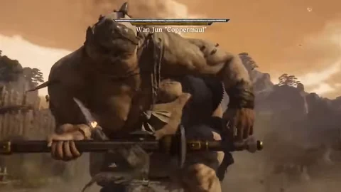 Phantom Blade Zero boss Wan Jun "Coppermaul"